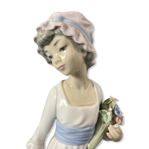 110 - Lladro 5030 Wild Flower, has some flowers missing