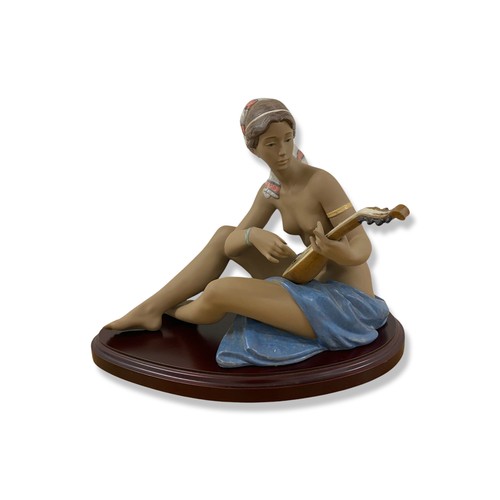 64 - Lladro 7678 Scheherazade limited edition signed No 364 in good condition with original box, plinth a... 