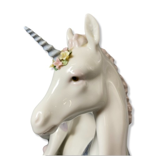 196 - Lladro Signed and dated 5826 Little Unicorn, Good condition, comes in box