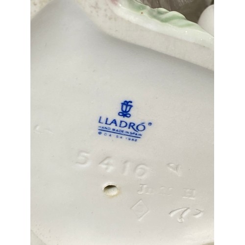 2 - Lladro 5416 In The Garden Good condition, comes in original box