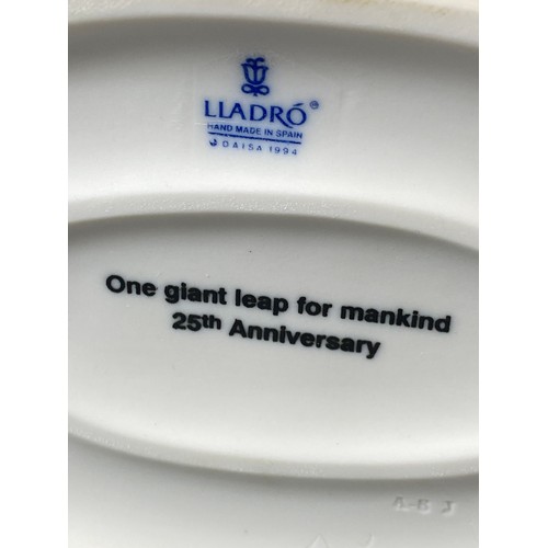 119 - Lladro 6168 25th Anniversary edition of The apollo landing Good condition comes in original box with... 