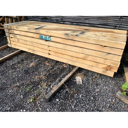 18 - PACK OF 30 X 3.3M LONG OAK BEAMS (8X4)