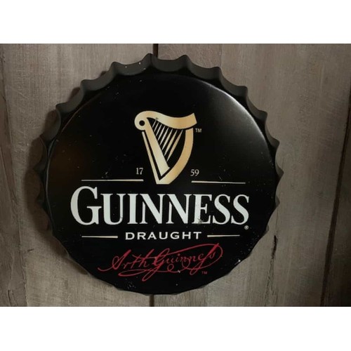 142 - 1 X TIN GUINESS SIGN