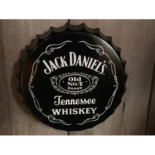 144 - 1 X TIN JACK DANIELS SIGN