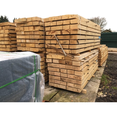 28 - PACK 30 X 3.5M LONG 8X4INCH OAK BEAMS