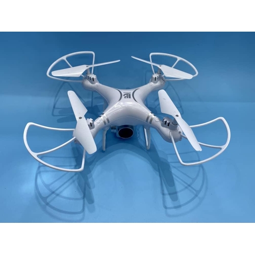 218 - BRAND NEW BOXED 2.4GHZ 6 AXIS SMART DRONE RETURN QUADCOPTER IN WHITE