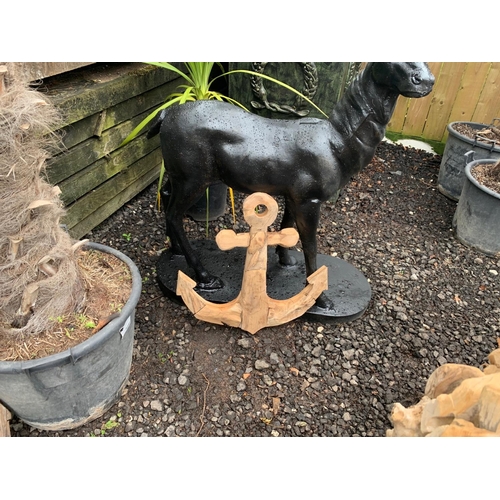 30 - SMALL DRIFTWOOD SHIPS ANCHOR