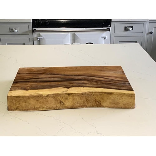 7 - HUGE HEAVY UNPOLISHED CHOPPING BLOCK