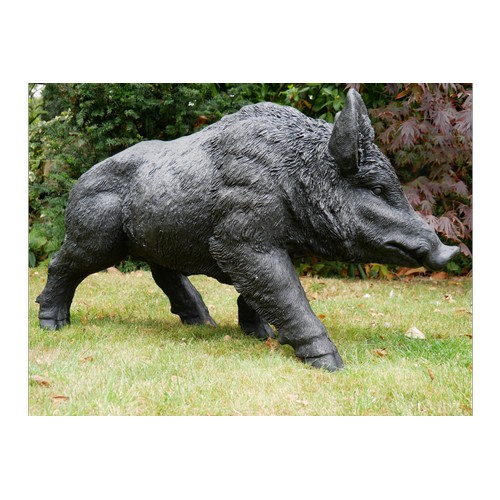 96 - BOXED LARGE 1M LONG WILD BOAR