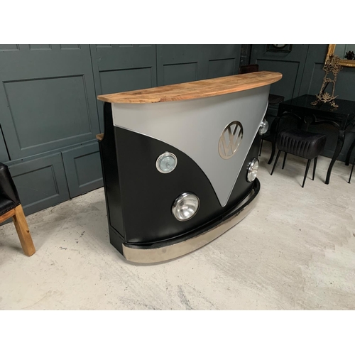 2 - BOXED NEW LARGE VW HOME BAR COUNTER