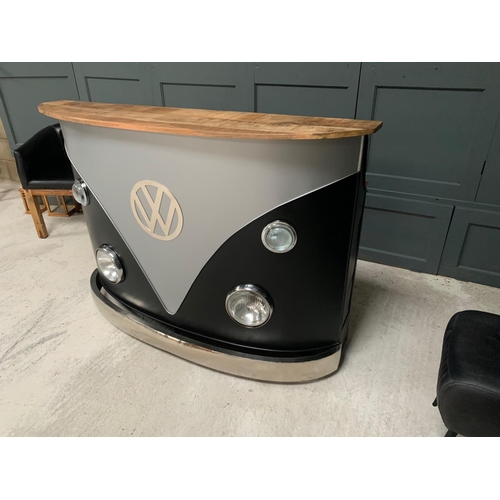 2 - BOXED NEW LARGE VW HOME BAR COUNTER