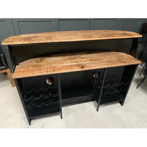 2 - BOXED NEW LARGE VW HOME BAR COUNTER