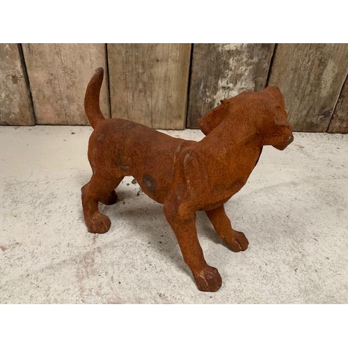 119 - CAST IRON RUSTY DOG