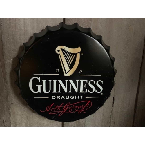 82 - 2 X TIN GUINNESS SIGNS