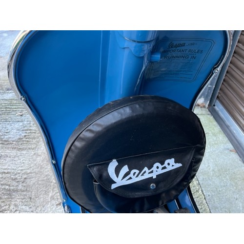 1 - 1970s VESPA 150CC, STARTS/DRIVES, NEEDS RE-REGISTERING & MOT, SOLD AS SEEN, BUYER RESPONSIBLE FOR AL... 