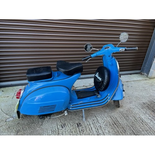 1 - 1970s VESPA 150CC, STARTS/DRIVES, NEEDS RE-REGISTERING & MOT, SOLD AS SEEN, BUYER RESPONSIBLE FOR AL... 