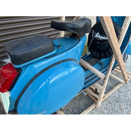 1 - 1970s VESPA 150CC, STARTS/RUNS DRIVES, NEEDS RE-REGISTERING & MOT, SOLD AS SEEN, BUYER RESPONSIBLE F... 