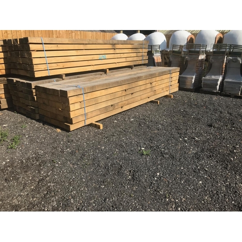 10 - PACK 30 X 4.0 METER  LONG 8X4INCH OAK BEAMS