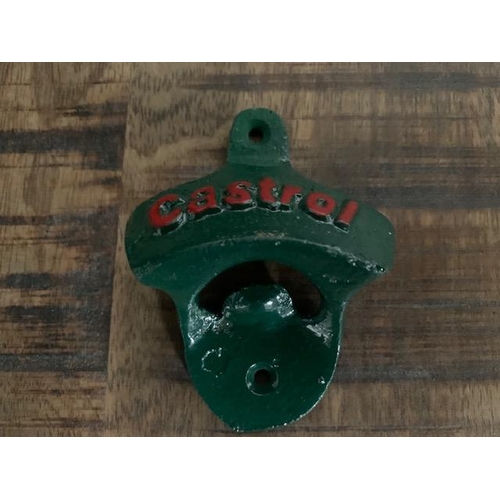 171 - CAST IRON CASTROL BOTTLE OPENER