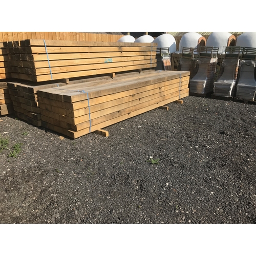 229 - PACK 30 X 4.0 METER  LONG 8X4INCH OAK BEAMS