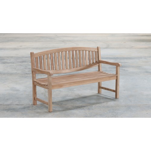 108 - BRAND NEW PACKAGED SOLID TEAK CHATSWORTH GARDEN BENCH