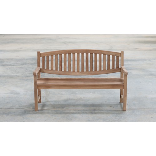 109 - BRAND NEW PACKAGED SOLID TEAK CHATSWORTH GARDEN BENCH