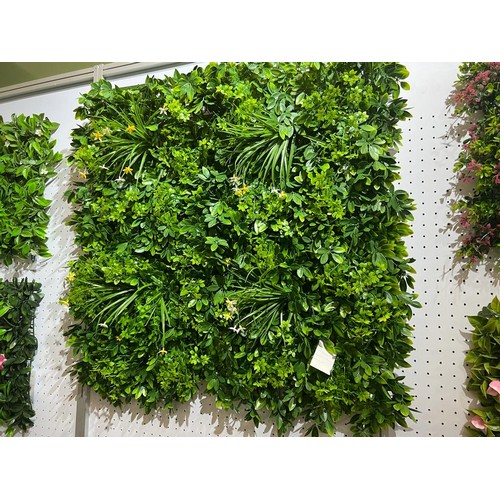 1 X PREMIUM UV PROTECTED ARTIFICIAL WALL PANEL 1M X 1M