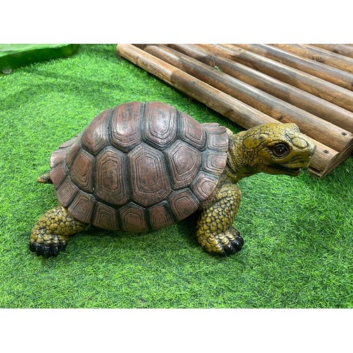 3 - NEW LARGE TORTOISE STATUE APPROX 50CM