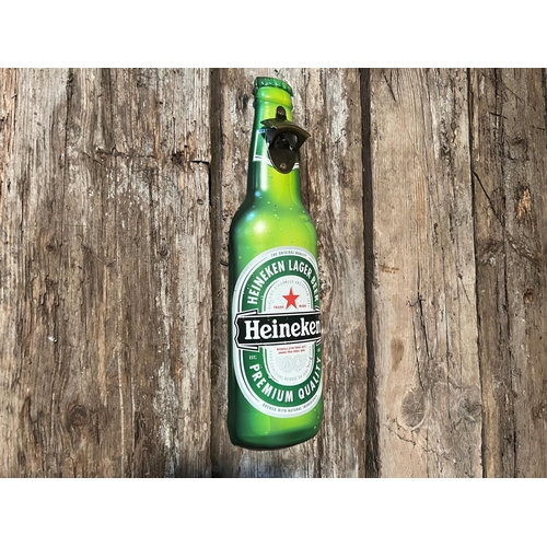 161 - LARGE HEINEKEN BOTTLE OPENER/WALL SIGN (45CM)