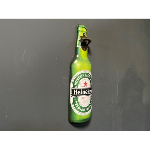 161 - LARGE HEINEKEN BOTTLE OPENER/WALL SIGN (45CM)