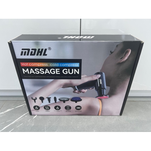 199 - 1 X BOXED NEW 6GEAR HOT/COLD THERAPY MASSAGE GUN