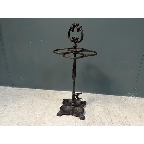 46 - CAST IRON UMBRELLA STAND