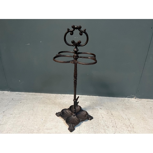 46 - CAST IRON UMBRELLA STAND