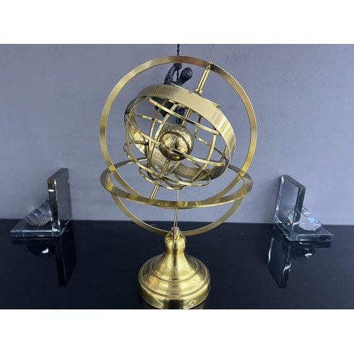 114 - NEW BOXED UNIQUE ARMILLARY GLOBE ORNAMENT