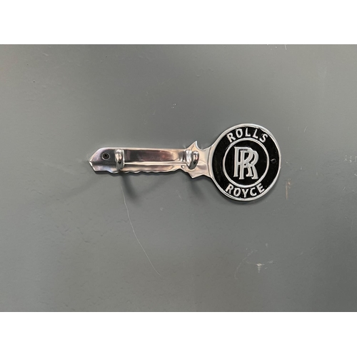 77 - ROLLS ROYCE CAST ALUMINIUM KEY RING/COAT HOLDER