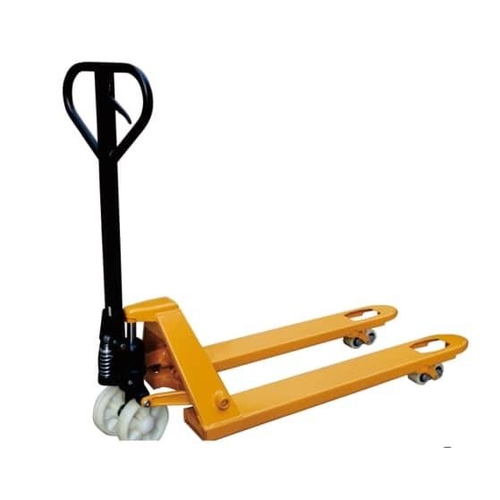 29 - 1 X NEW UNUSED 1.2M LONG - 2 TONNE PALLET TRUCK ON NYLON WHEELS