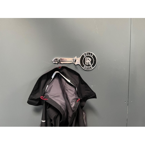 105 - ROLLS ROYCE CAST ALUMINIUM KEY RING/COAT HOLDER