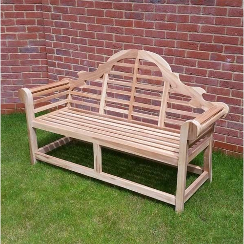 16 - BRAND NEW PACKAGED SOLID TEAK MARLBOROUGH GARDEN BENCH