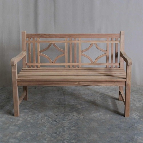 20 - NEW BOXED SOLID TEAK DENVER QUALITY GARDEN BENCH