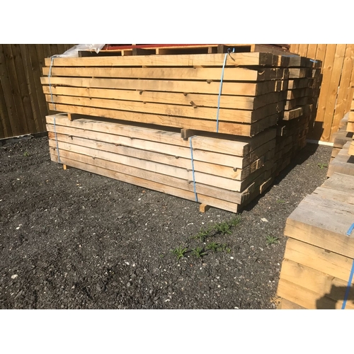 174 - PACK OF 30 X 4.0M LONG 8 X 4 INCH OAK BEAMS