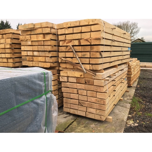 174 - PACK OF 30 X 4.0M LONG 8 X 4 INCH OAK BEAMS