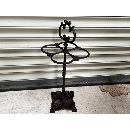 58 - CAST IRON UMBRELLA STAND/HOLDER