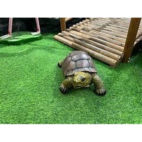 78 - NEW LARGE TORTOISE STATUE APPROX 50CM