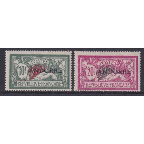 15 - 1931 French ovpt set of 21 3c to 20fr fresh mint.  A key set (ex 3fr) Cat. £1700+ SGF1/23.