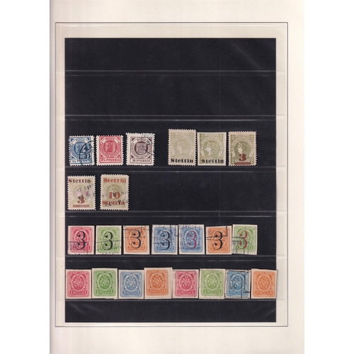 151 - 1886/90 PRIVATE POST STAMPS - a diverse all different collection (105) including proper used with St... 