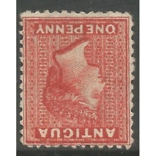 16 - 1872 Inverted watermark 1d SG14w mint. C£200.