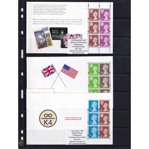 264 - 1958/2018 REGIONALS - SCOTLAND Comprehensive collection of UM 204 stamps + 30 MS or sheetlets includ... 