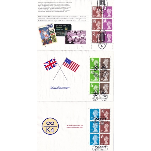 265 - 1958/2018 REGIONALS - SCOTLAND fine used 120+ different issues with values to £1.55, 22 MS or sheetl... 