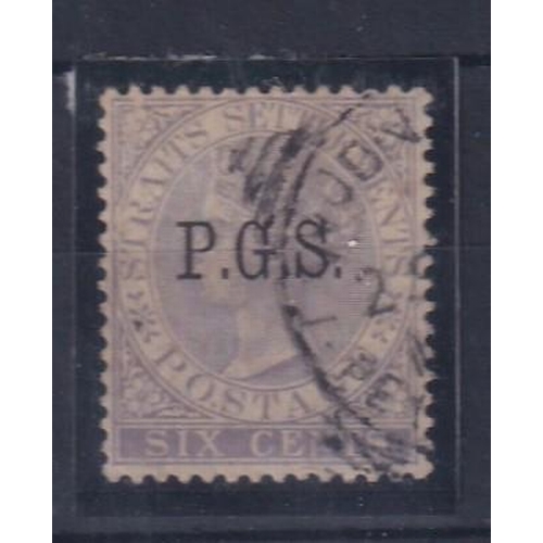 386 - 1889 Official 6c PGS ovpt SGO3 FU