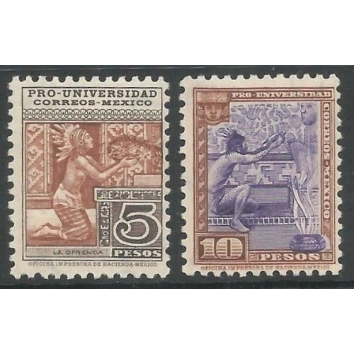 402 - 1934 National University Postage, set of 10 brilliant never hinged mint exceptional, Scott 698/706 C... 